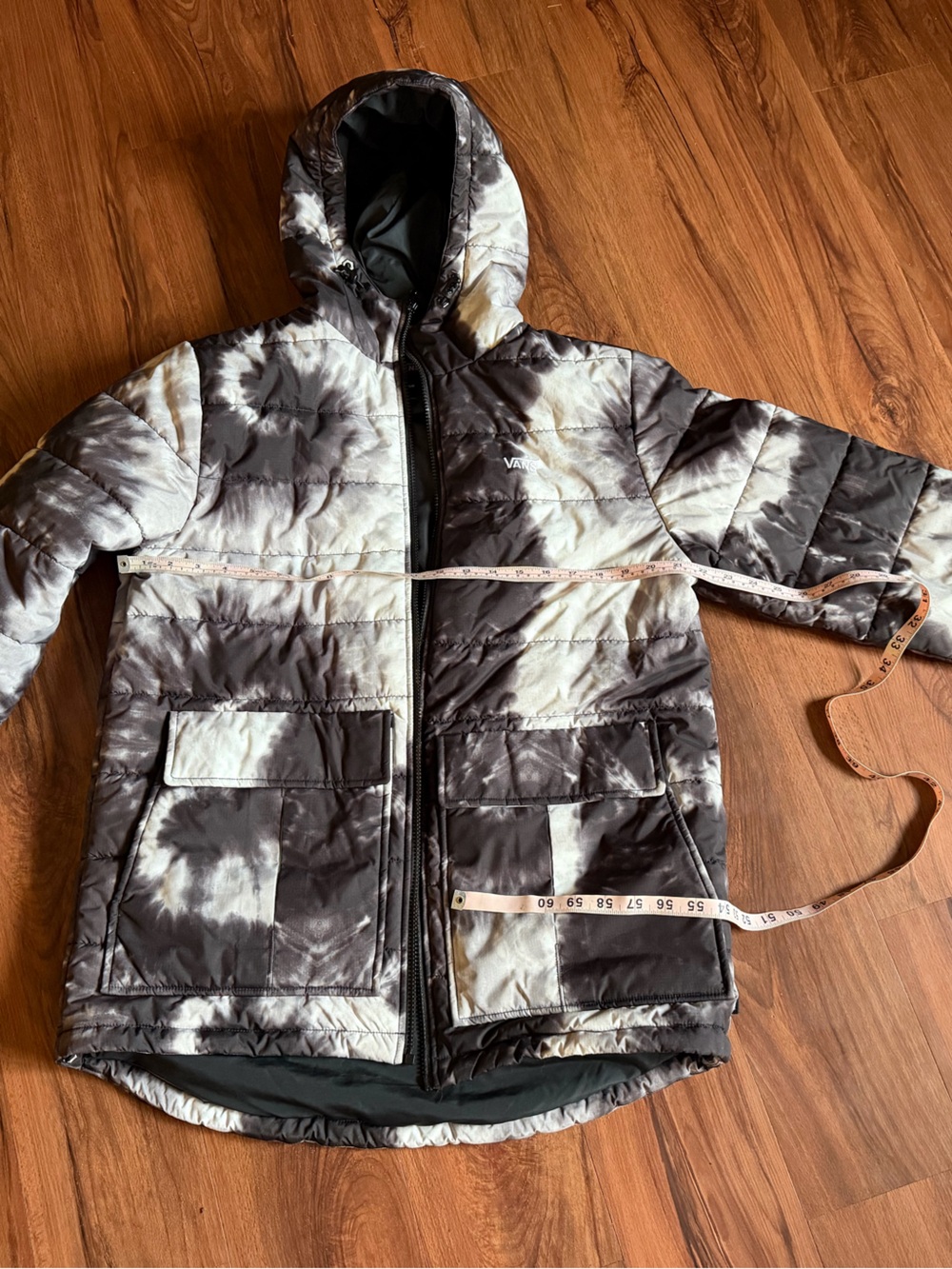 Vans men’s m MTE Tie-Dye Puffer Jacket Parka